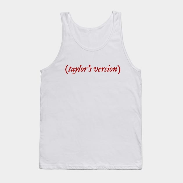 Taylors version Tank Top by cozystore